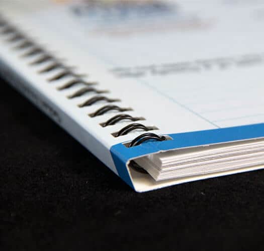 Specialty Concealed Wire-O Binding by Corporate Disk Company