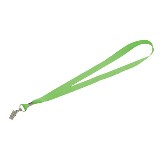 Green Stock Lanyard Example #3 by Corporate Disk Company