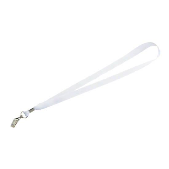 White Stock Lanyard Example #8 by Corporate Disk Company